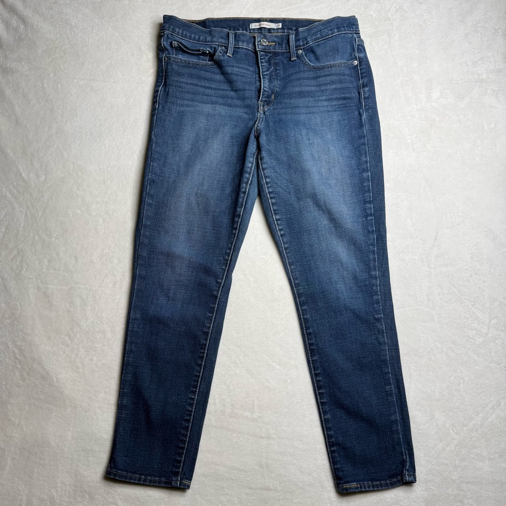 Levi's 311 Shaping Skinny Jeans Blue Dark Wash Denim Women’s Size 31